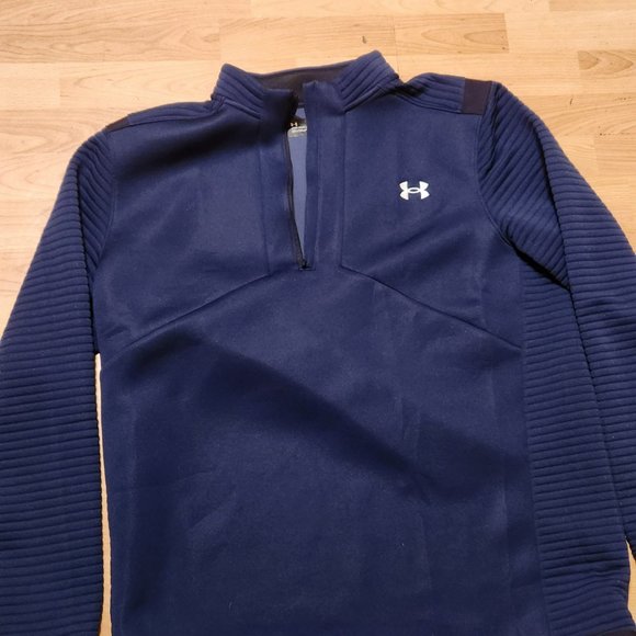 Under Armour Other - Under Armour Dark Blue Golf Pullover Jacket